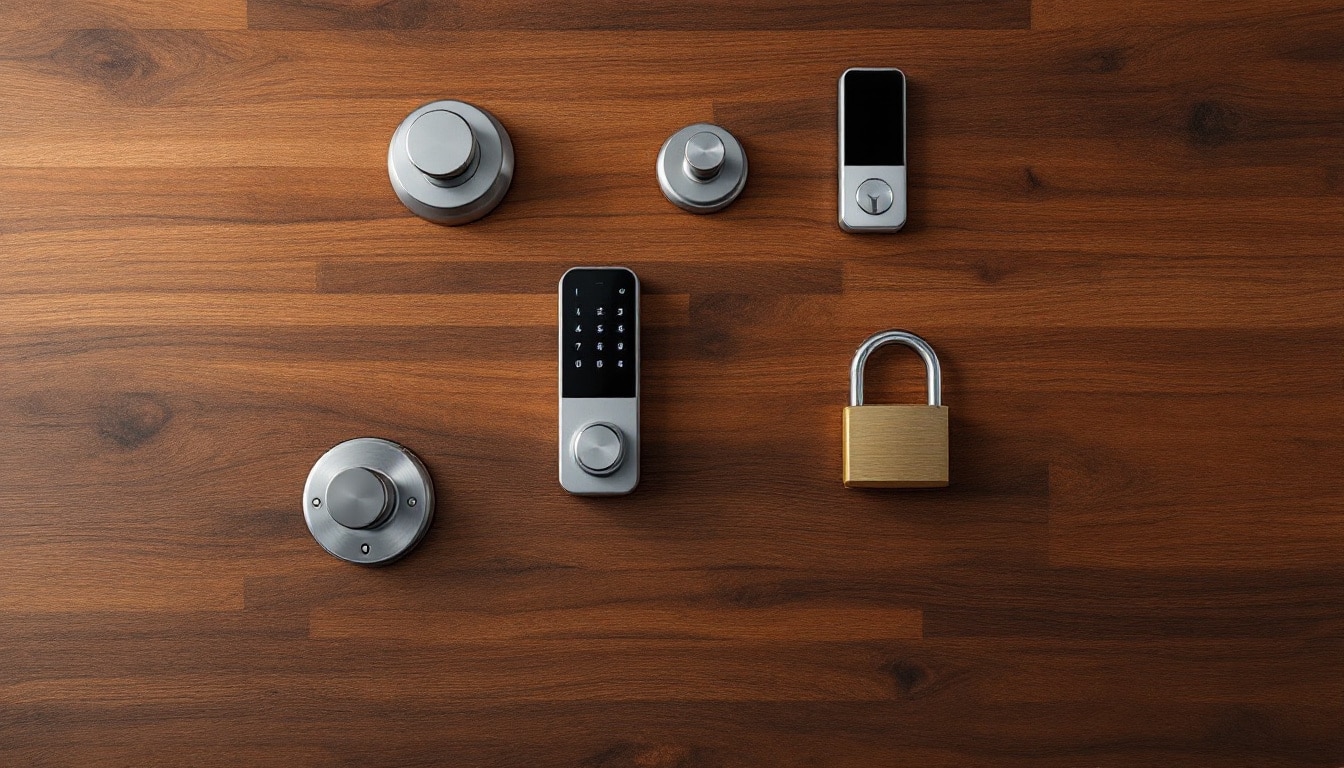 différents types de serrures pour assurer la sécurité de vos fermetures