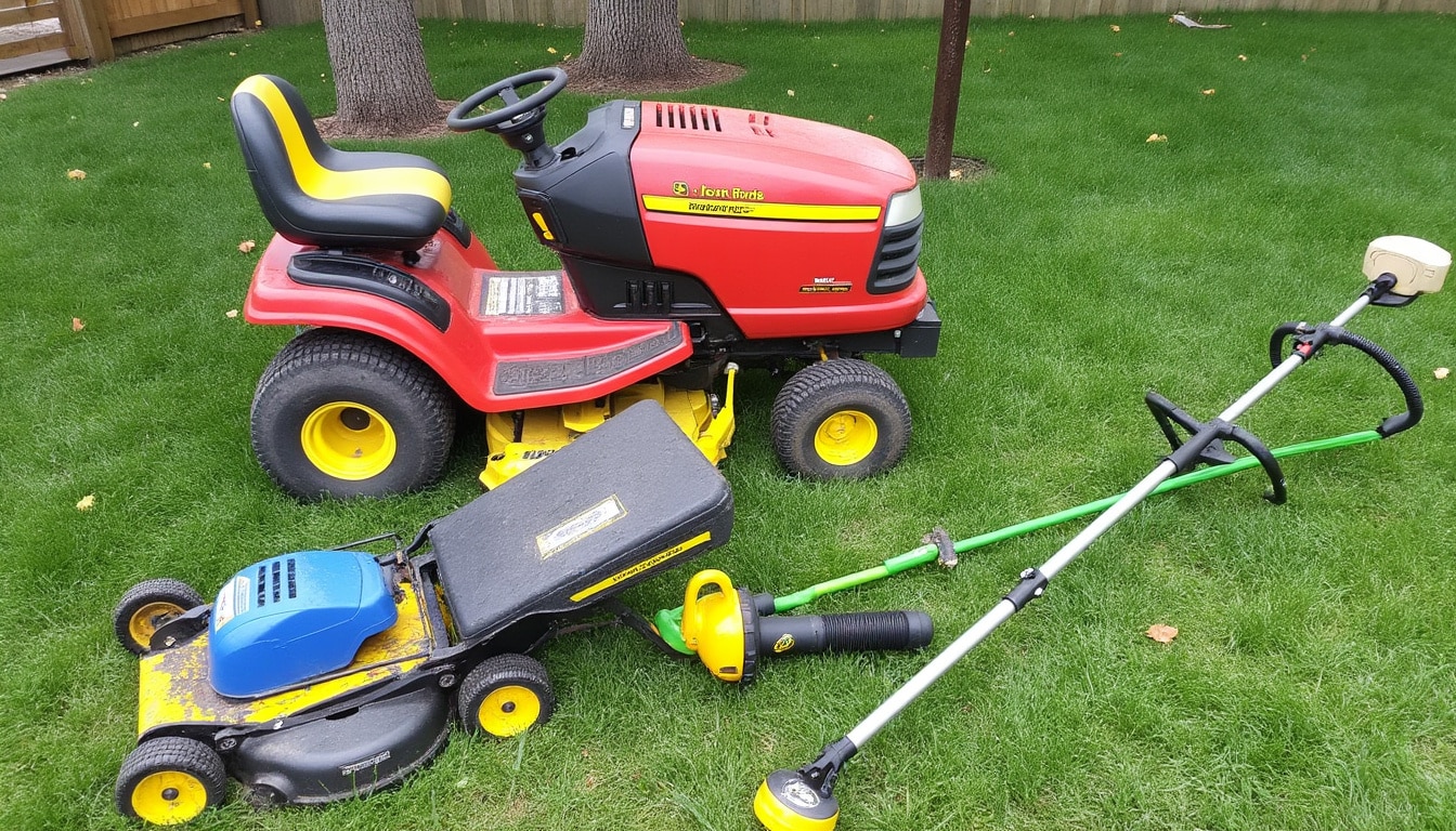 première tonte de votre pelouse de l'année et éviter les erreurs courantes