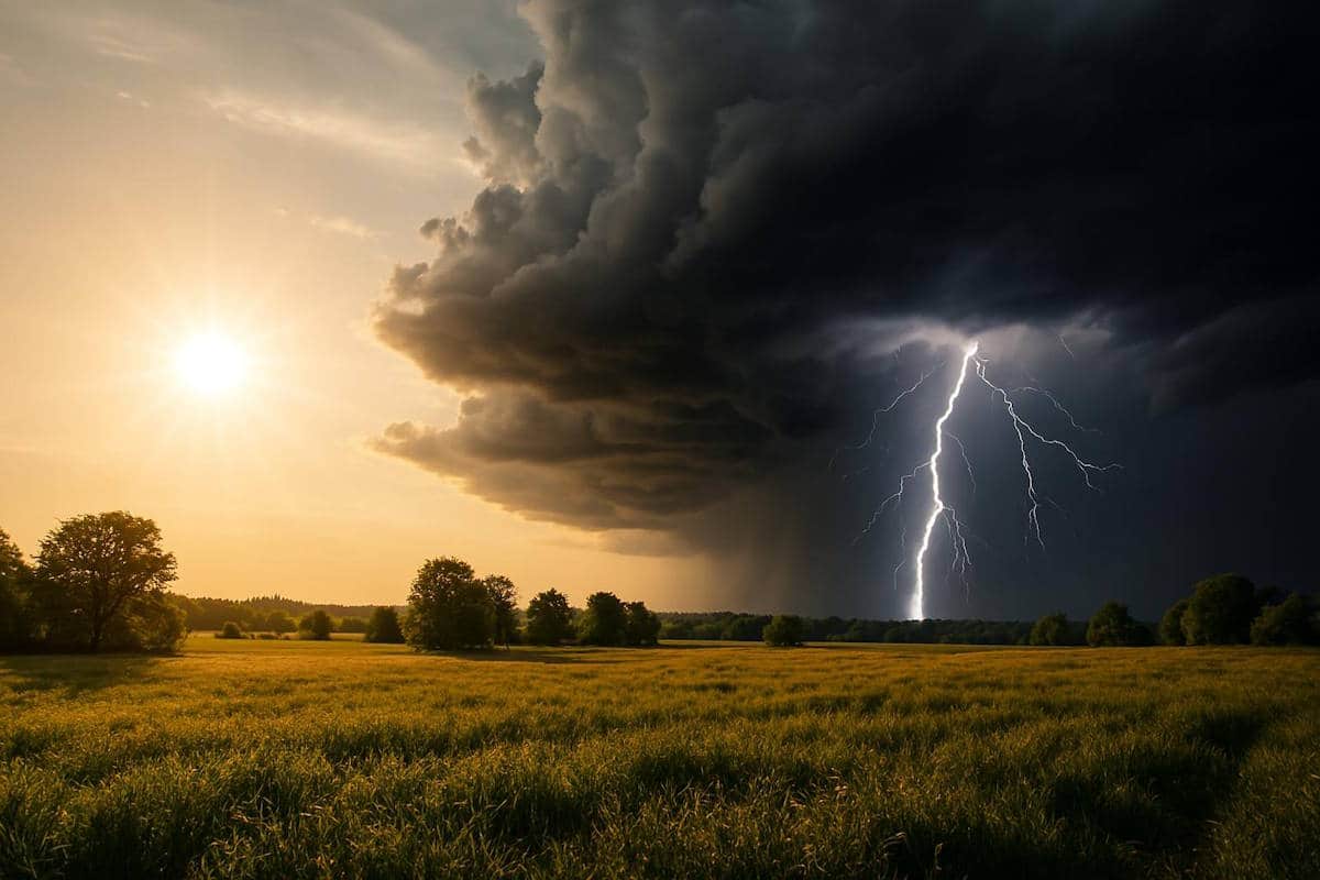 printemps chaud risque d orage