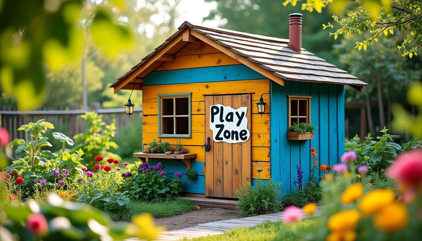 découvrez 36 créations uniques de cabanes en palette qui stimuleront l'imagination de vos enfants. transformez votre jardin en un véritable espace de rêve et de jeu avec ces idées originales et écologiques.