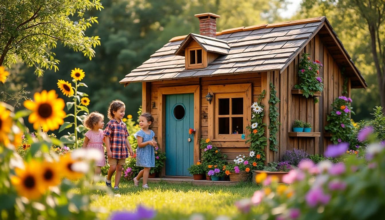 découvrez notre sélection de 36 créations uniques de cabanes en palette qui éveilleront l'imagination de vos enfants. transformez votre jardin en un véritable royaume magique où l'aventure et le jeu n'ont pas de limites !