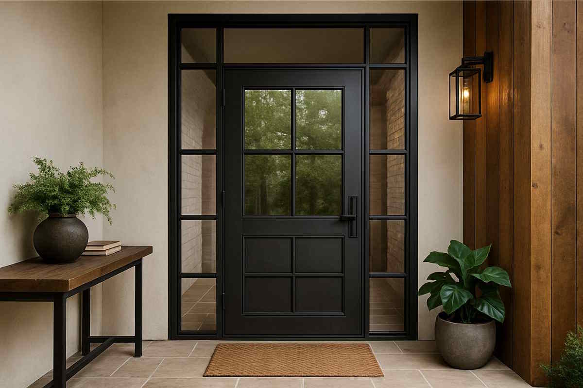 porte d entrée style industriel