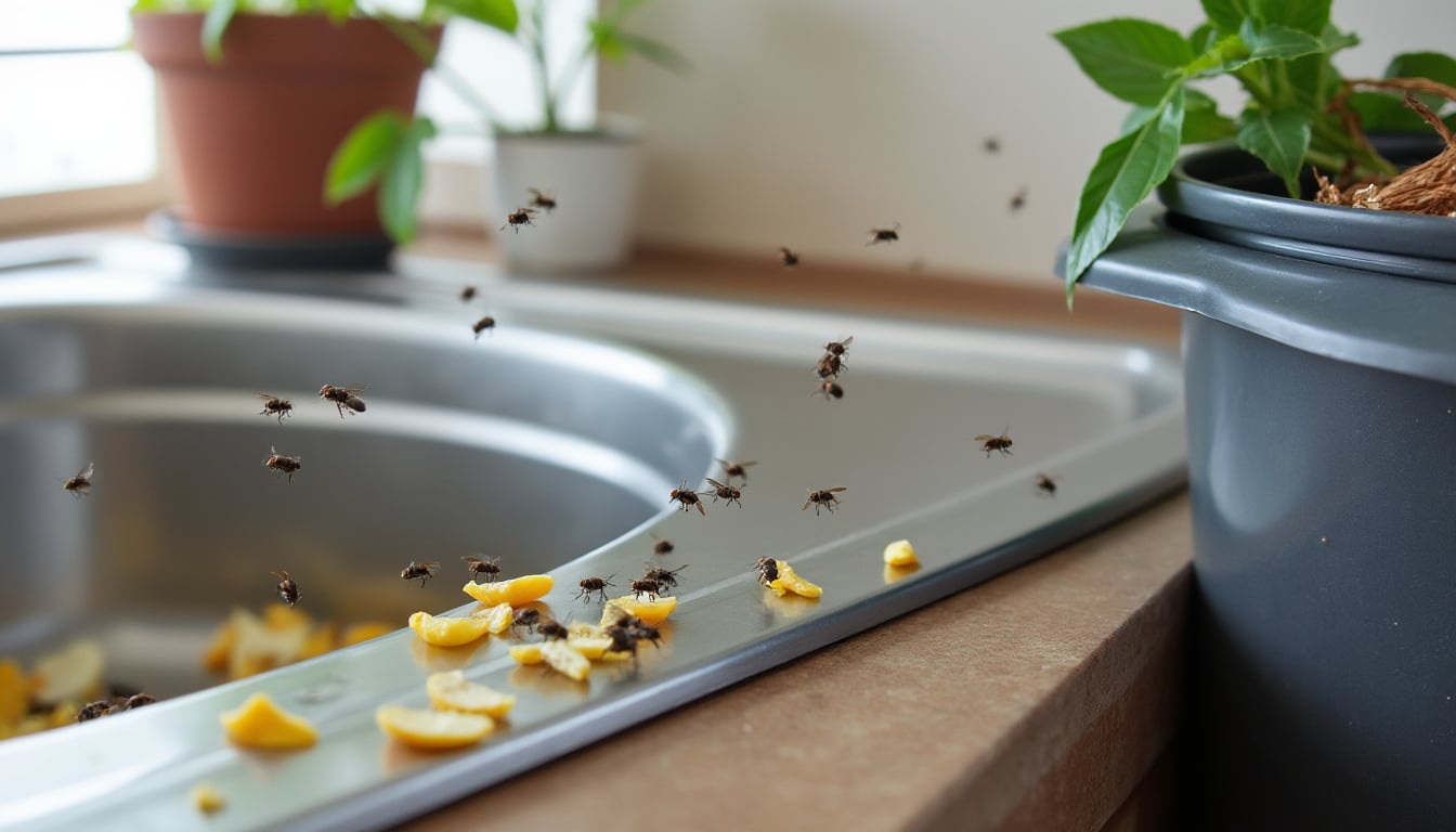 découvrez pourquoi les moucherons envahissent votre intérieur et identifiez les principales sources qui les attirent pour mieux les éliminer de votre maison.