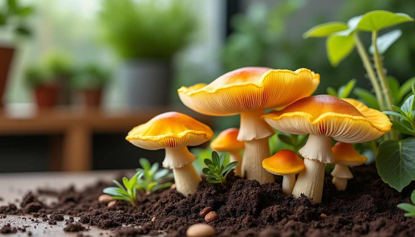 découvrez quels sont les risques liés à la présence de champignons dans le terreau de vos plantes d'intérieur et suivez nos conseils pratiques pour les éliminer et prévenir leur apparition afin de garder vos plantes en bonne santé.