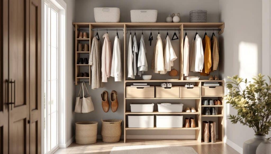 découvrez nos conseils pratiques pour optimiser l’aménagement de votre placard d’entrée et gagner de la place tout en améliorant l’organisation de votre espace.