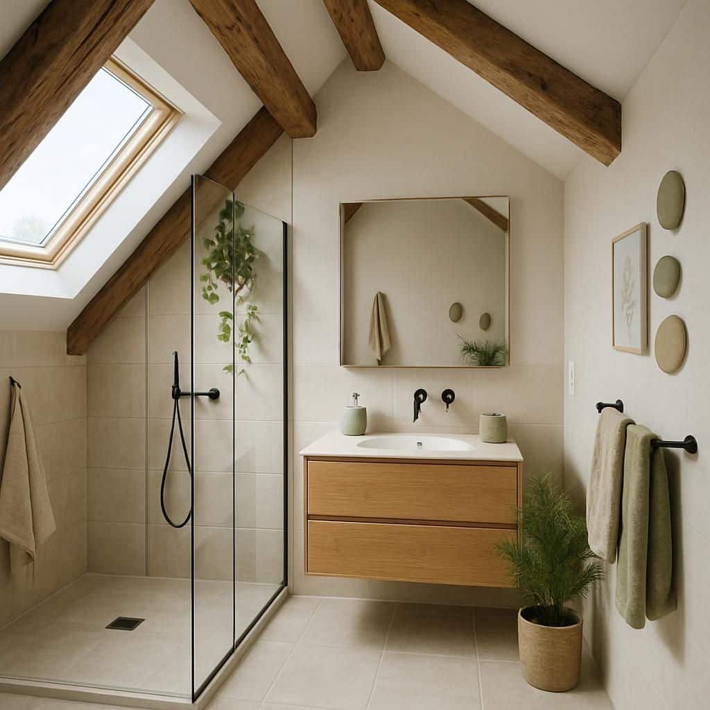 Découvrez nos conseils pour aménager une salle de bain fonctionnelle même dans un espace atypique, en optimisant chaque recoin pour allier praticité et esthétisme.