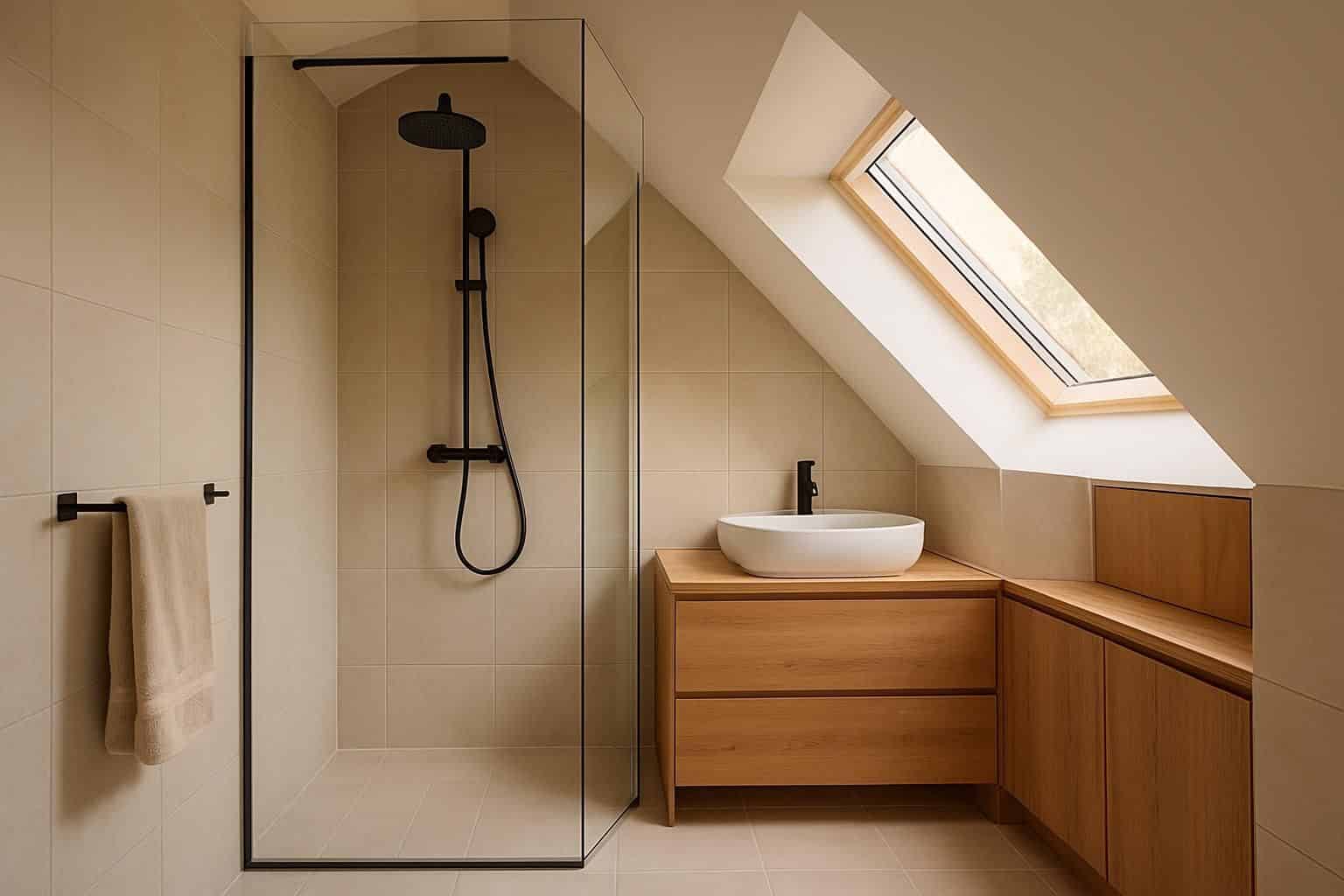 Découvrez nos conseils pour concevoir une salle de bain fonctionnelle et optimisée, même dans un espace atypique. Astuces pratiques et idées sur-mesure pour maximiser chaque centimètre.