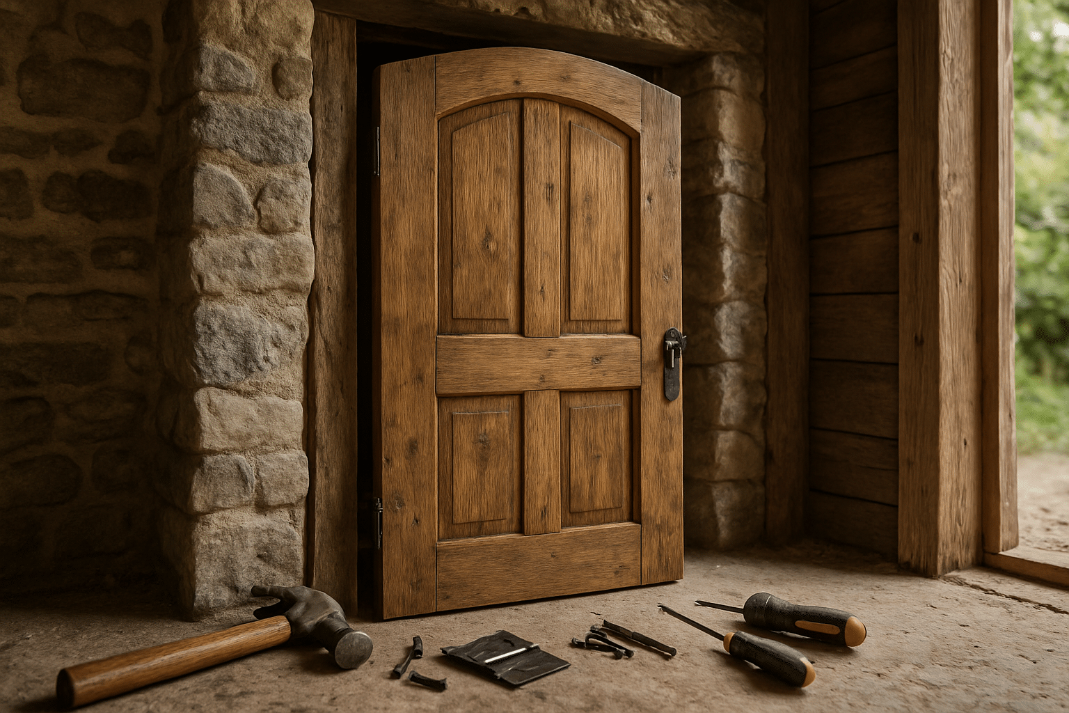 découvrez comment créer et installer une porte en bois au style rustique avec des étapes simples et des conseils pratiques pour un rendu authentique et chaleureux.