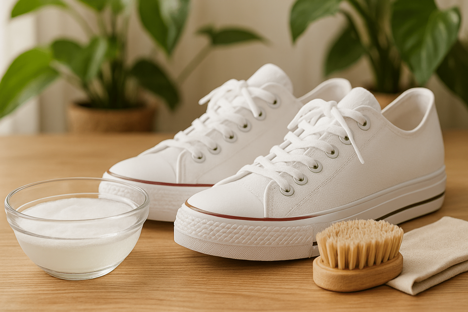 découvrez des méthodes écologiques simples et efficaces pour redonner éclat et propreté à vos chaussures blanches en tissu, tout en respectant l'environnement.