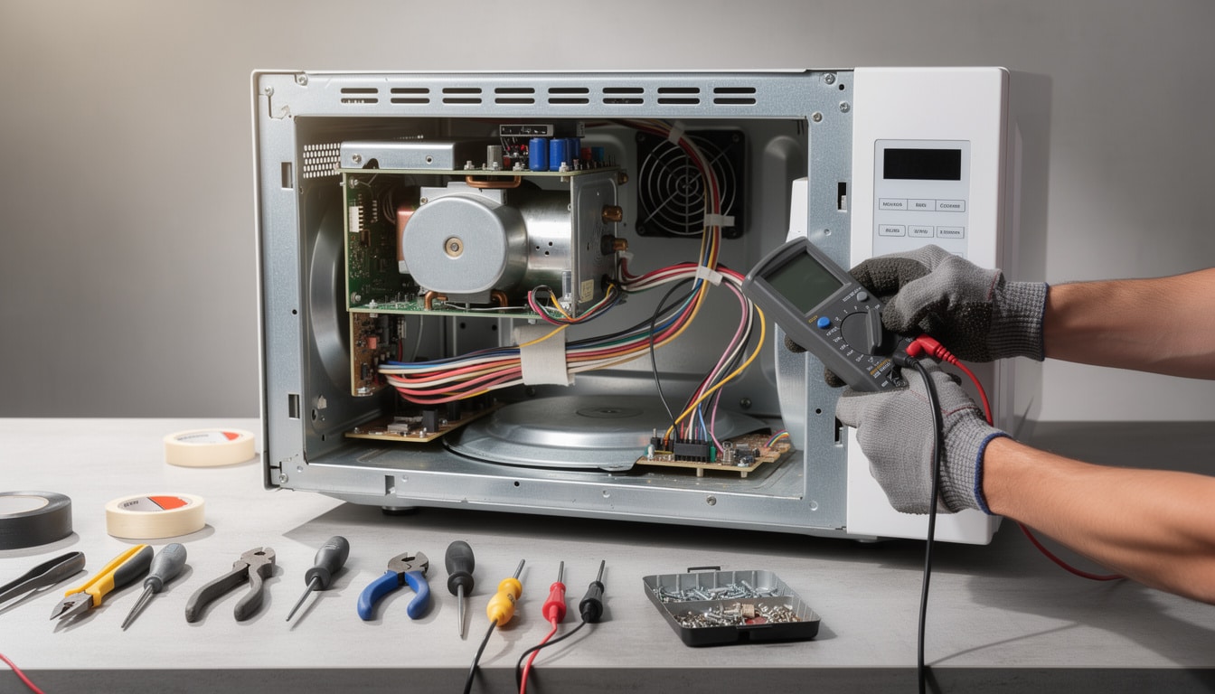 découvrez comment réparer un micro-ondes défectueux en identifiant les pannes fréquentes. guide pratique pour dépanner et prolonger la durée de vie de votre appareil.