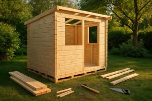 découvrez notre guide pratique pour fabriquer facilement une cabane de jardin en bois. des astuces simples et des conseils étape par étape pour un projet sans effort.