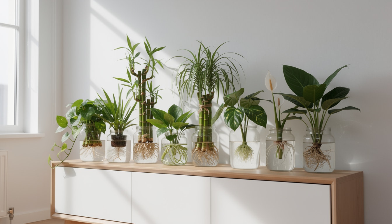 découvrez 12 plantes d'intérieur faciles à cultiver sans terre, idéales pour sublimer votre intérieur avec simplicité et élégance.