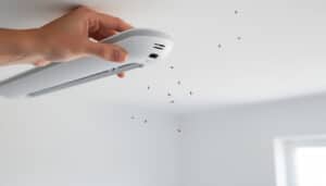 apprenez une méthode efficace et simple pour éliminer définitivement les moucherons qui s'accrochent au plafond et retrouvez un intérieur propre et sans insectes.