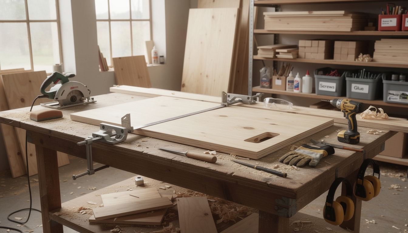 découvrez comment fabriquer une porte intérieure en contreplaqué facilement et à moindre coût grâce à notre guide détaillé étape par étape.