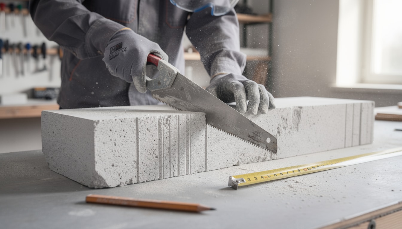 apprenez à découper et ajuster le béton cellulaire avec précision grâce à nos conseils pratiques et techniques faciles à suivre pour vos travaux de construction.