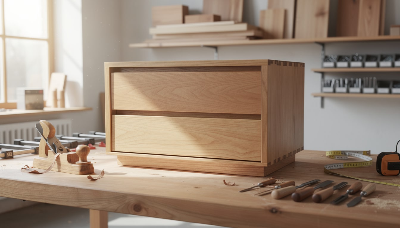 découvrez notre guide complet pour concevoir et fabriquer votre propre meuble de rangement en bois, étape par étape, même si vous êtes débutant.