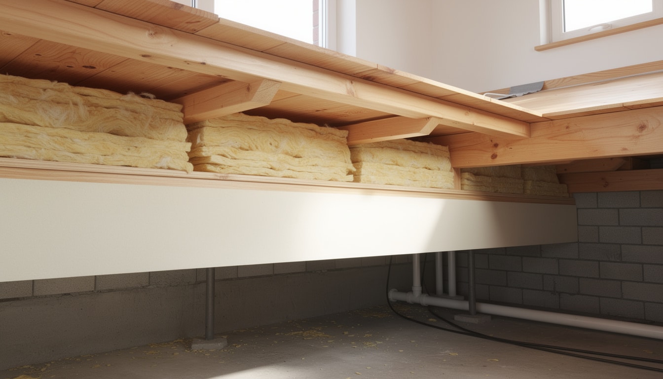 découvrez comment isoler efficacement la sous-face d'un plancher en bois au rez-de-chaussée pour améliorer le confort thermique et réduire les déperditions d'énergie.