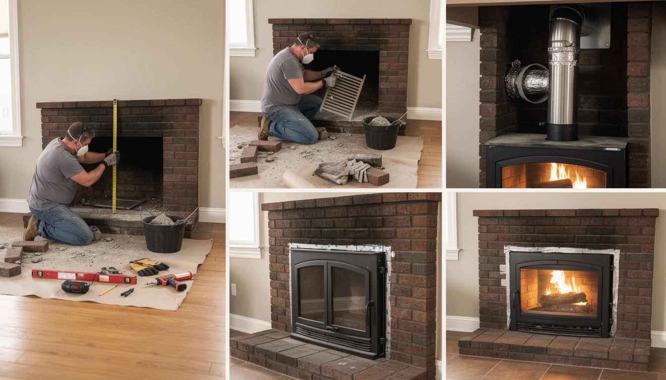 découvrez les étapes essentielles pour installer un insert dans votre cheminée et améliorez le confort de votre intérieur tout en optimisant le chauffage.