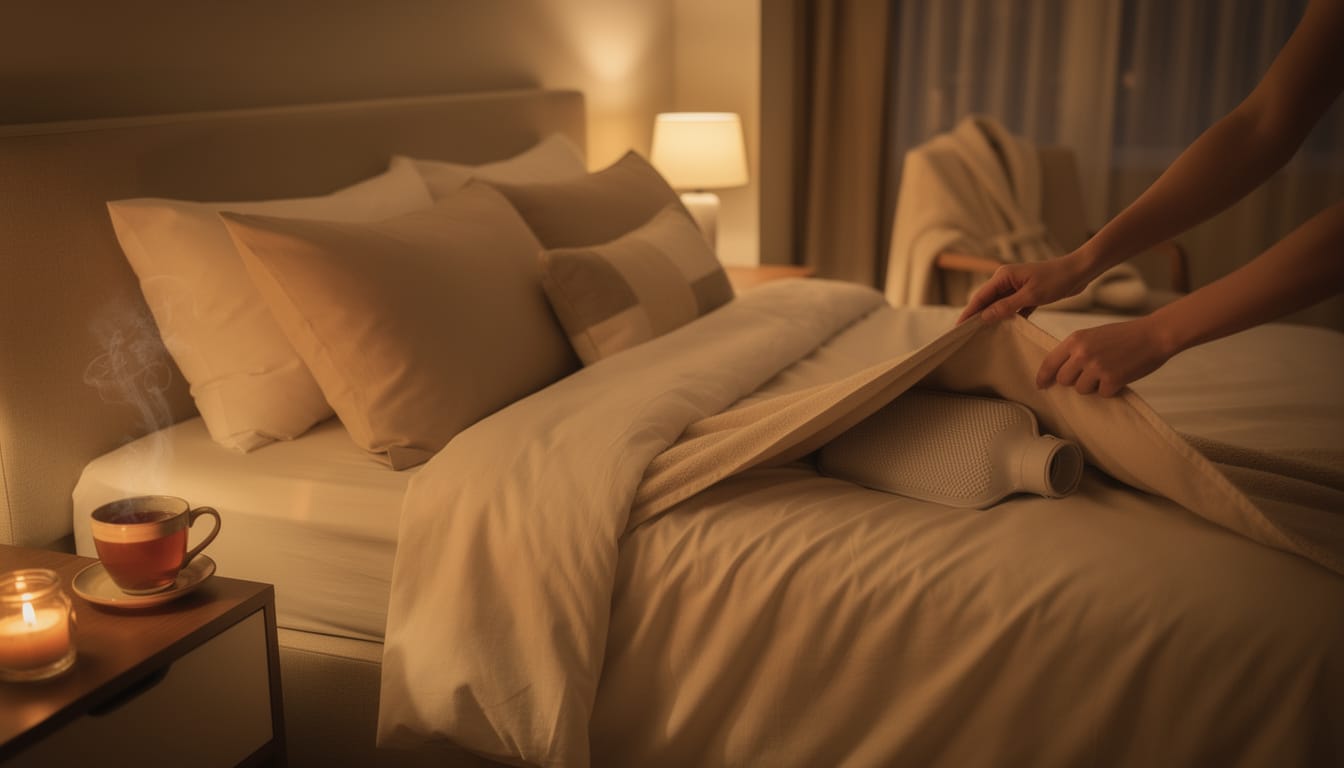 découvrez nos conseils pratiques pour chauffer vos draps et rendre votre lit encore plus douillet, pour des nuits confortables et chaleureuses.