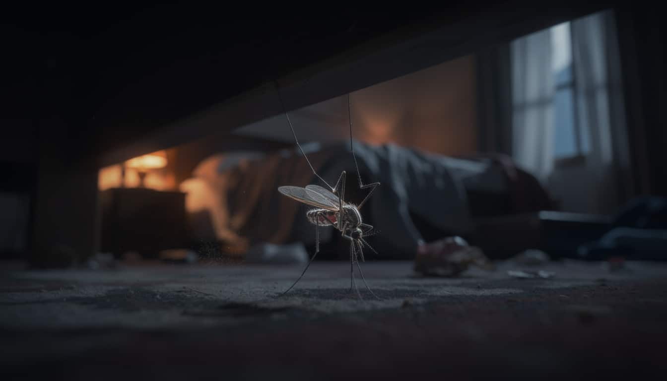 apprenez à identifier et éliminer les cachettes secrètes des moustiques dans votre chambre pour un sommeil paisible et sans piqûres.