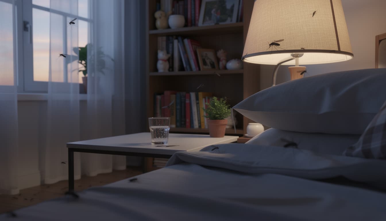 découvrez les cachettes secrètes des moustiques dans votre chambre et apprenez à les éliminer efficacement pour des nuits paisibles.