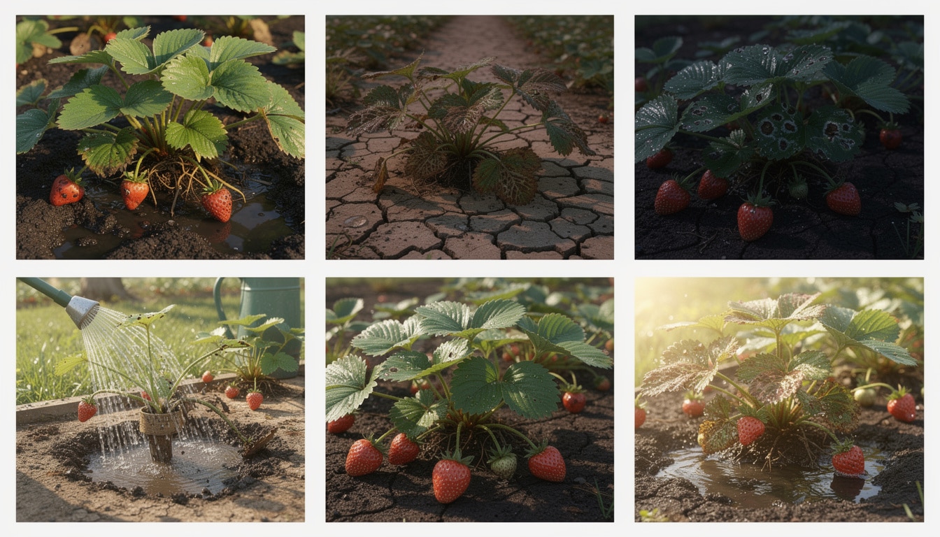 découvrez les 9 pièges courants à éviter pour bien arroser vos fraisiers et assurer une récolte abondante et savoureuse.