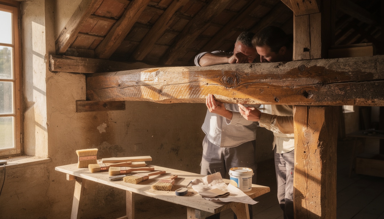 découvrez notre guide complet pour renouveler et protéger vos poutres anciennes, alliant techniques traditionnelles et conseils pratiques pour une rénovation réussie.