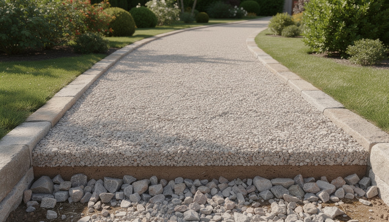 découvrez notre guide pratique pour créer une allée en gravier solide et bien structurée, avec des conseils étape par étape pour un résultat durable et esthétique.