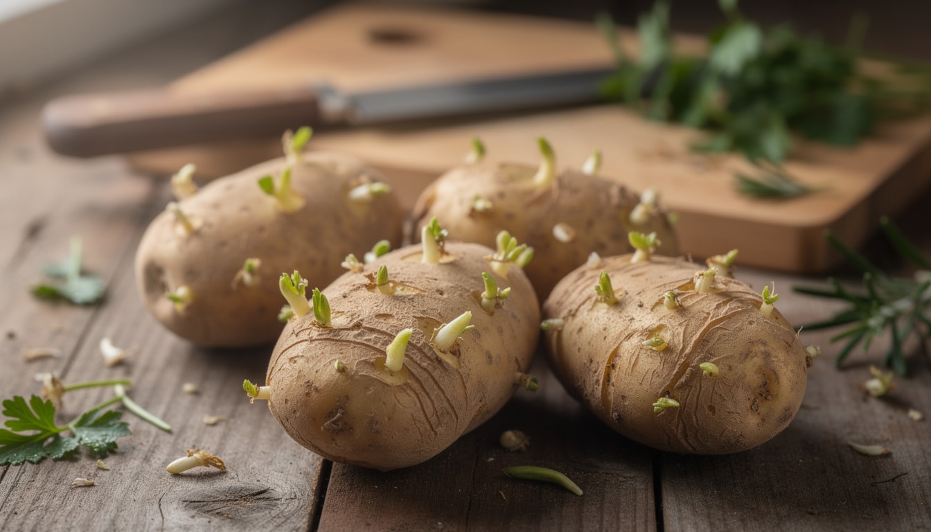 découvrez si les pommes de terre germées sont encore consommables, les risques potentiels et les conseils pour les préparer en toute sécurité.