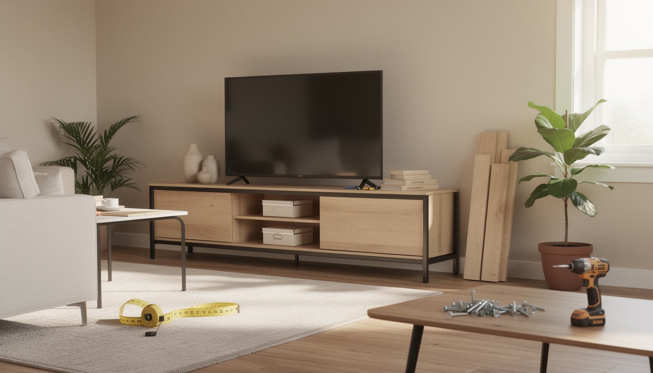 découvrez nos astuces pratiques pour créer votre propre meuble tv personnalisé, alliant style et fonctionnalité facilement.
