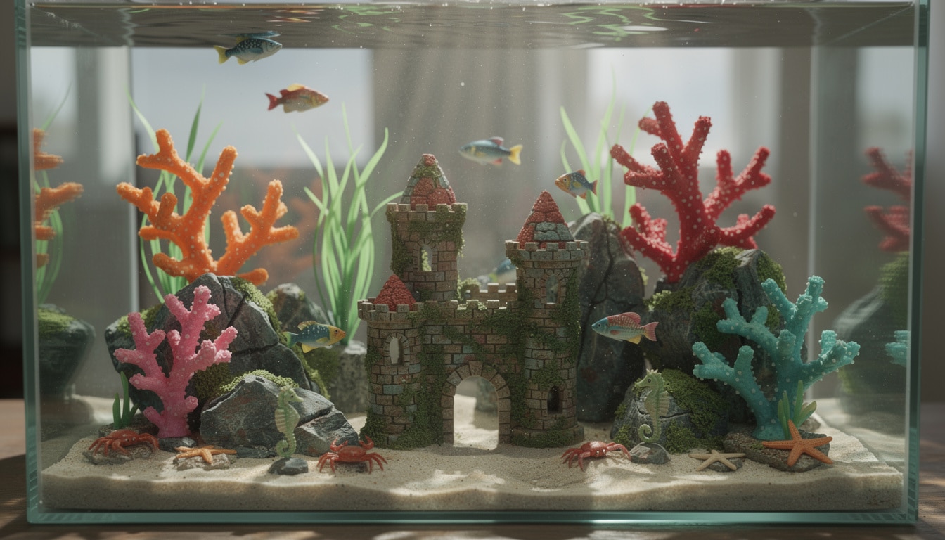 apprenez à créer des décorations maison uniques pour sublimer votre aquarium et offrir un environnement esthétique et naturel à vos poissons.