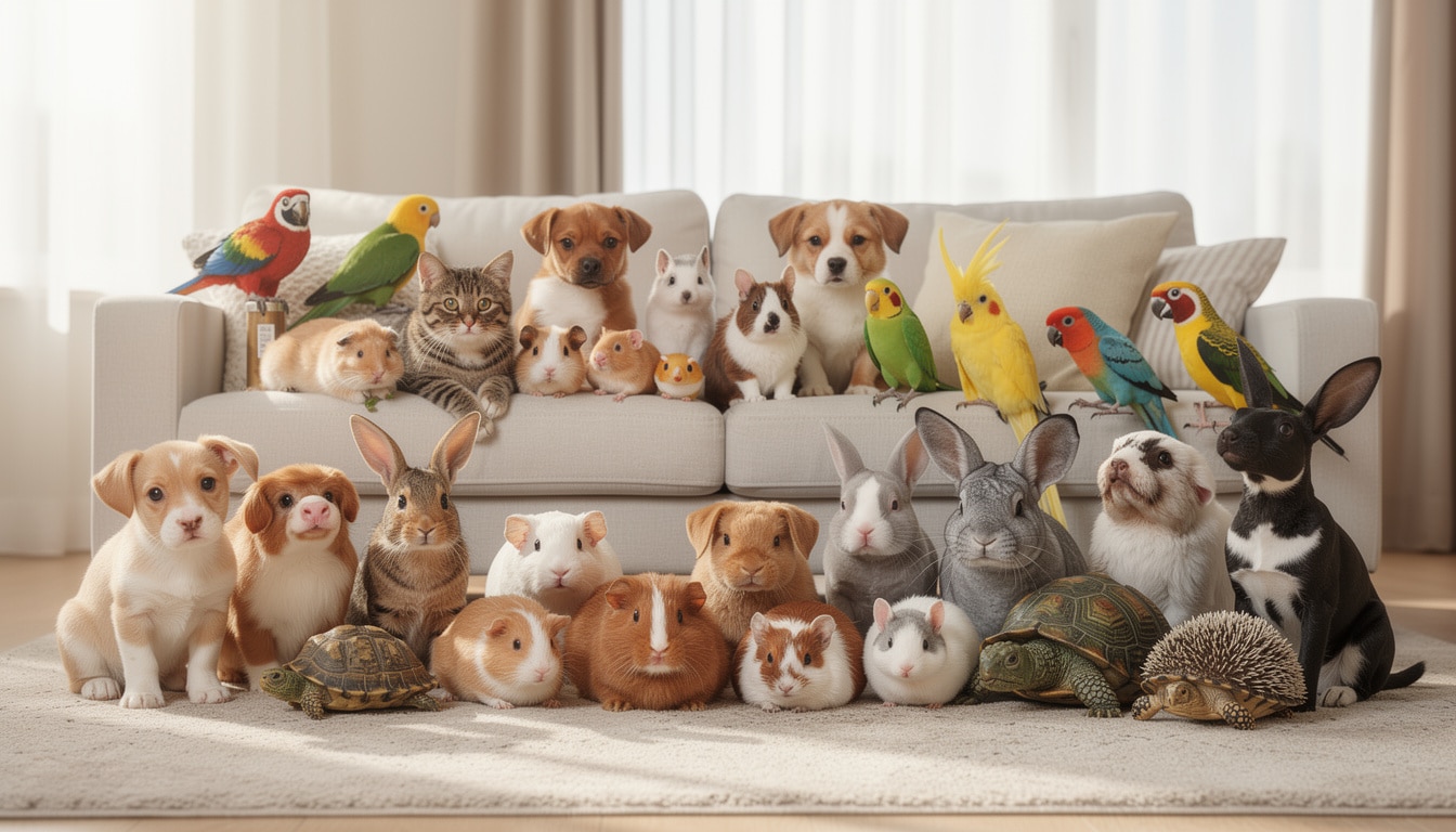 explorez notre sélection des 24 animaux de compagnie les plus adorables au monde et trouvez votre compagnon idéal pour partager amour et tendresse.