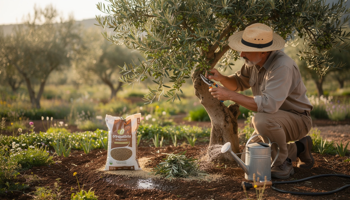 en avril, prenez soin de votre olivier avec des gestes essentiels pour préserver votre récolte d'olives et garantir une saison fructueuse. ne laissez pas partir vos olives, agissez dès maintenant !