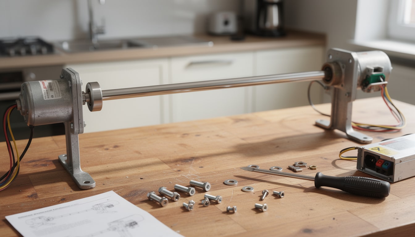 apprenez à fabriquer votre propre tournebroche électrique à la maison grâce à notre guide étape par étape, simple et économique.