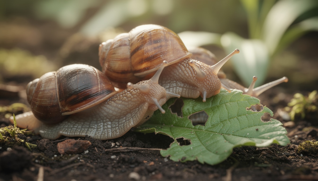 découvrez l'alimentation variée des escargots et les secrets de leurs mets préférés. apprenez ce qui compose leur régime alimentaire et comment cela influence leur vie.