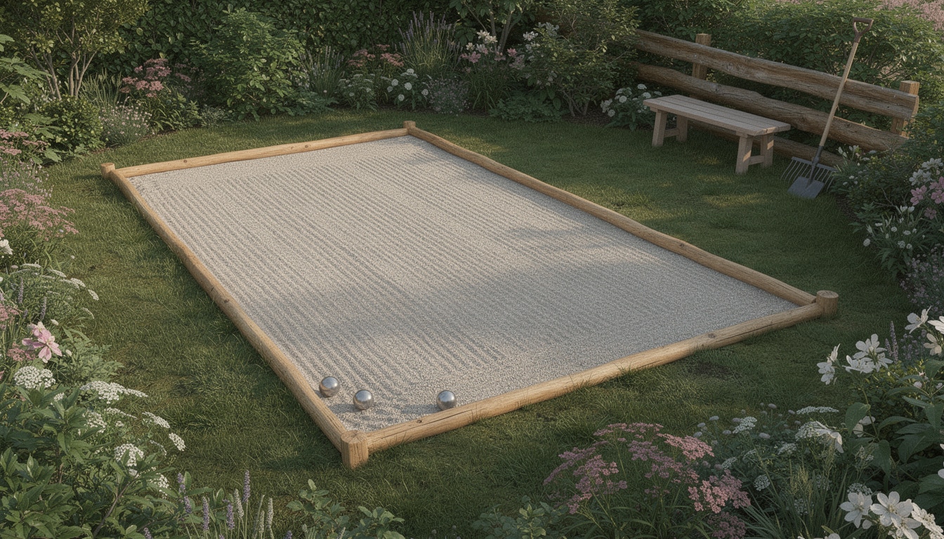 apprenez à créer facilement un terrain de pétanque dans votre jardin pour des moments conviviaux en famille ou entre amis. guide pratique étape par étape.