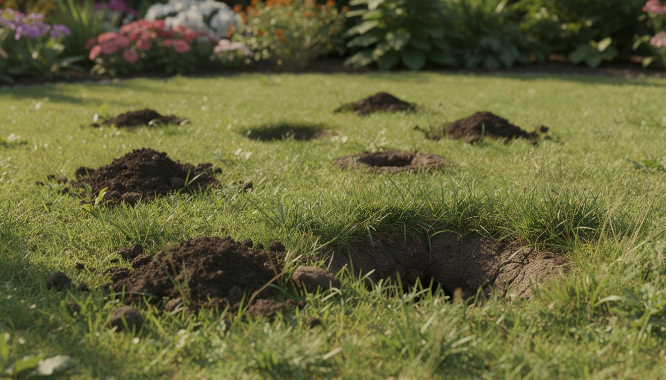 découvrez quels animaux sont responsables des trous dans votre jardin et comment les identifier pour mieux protéger votre espace extérieur.