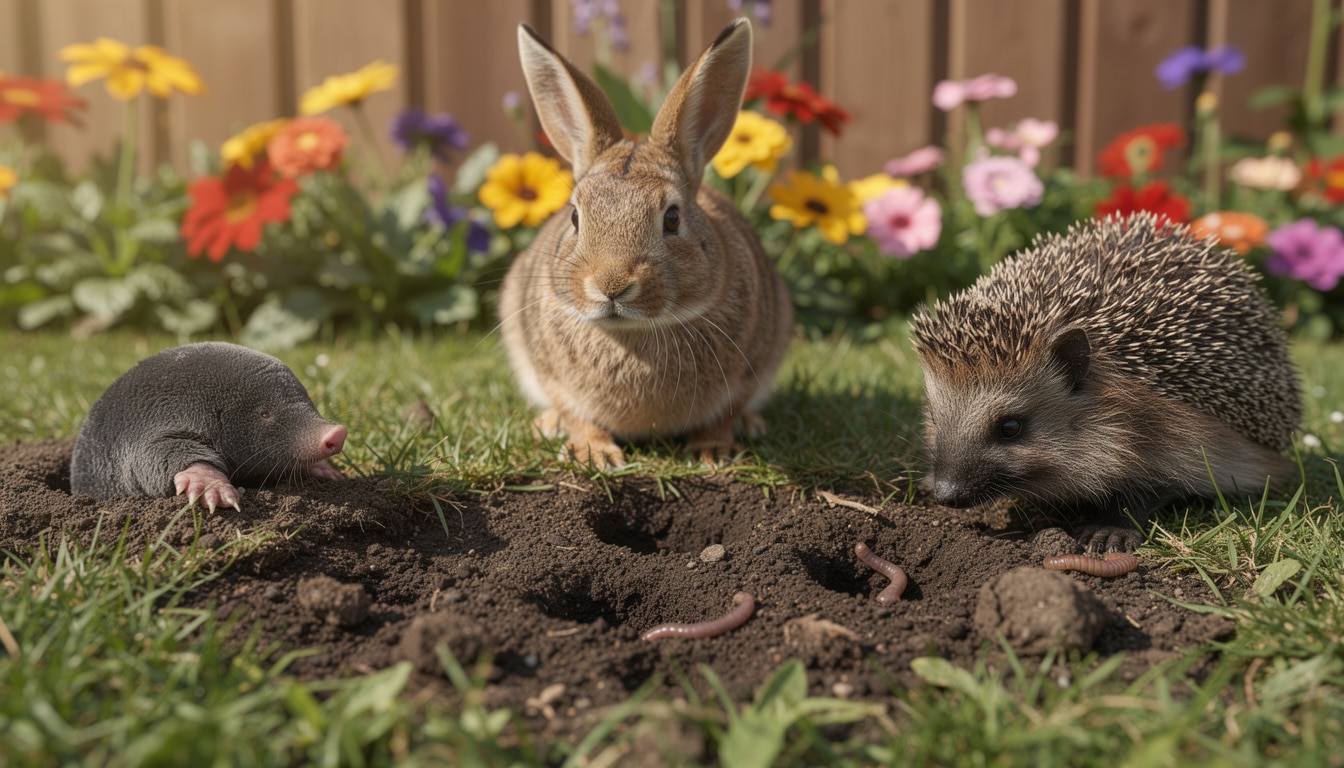 découvrez quels animaux sont à l'origine des trous dans votre jardin et apprenez à cohabiter avec eux pour préserver votre espace naturel.