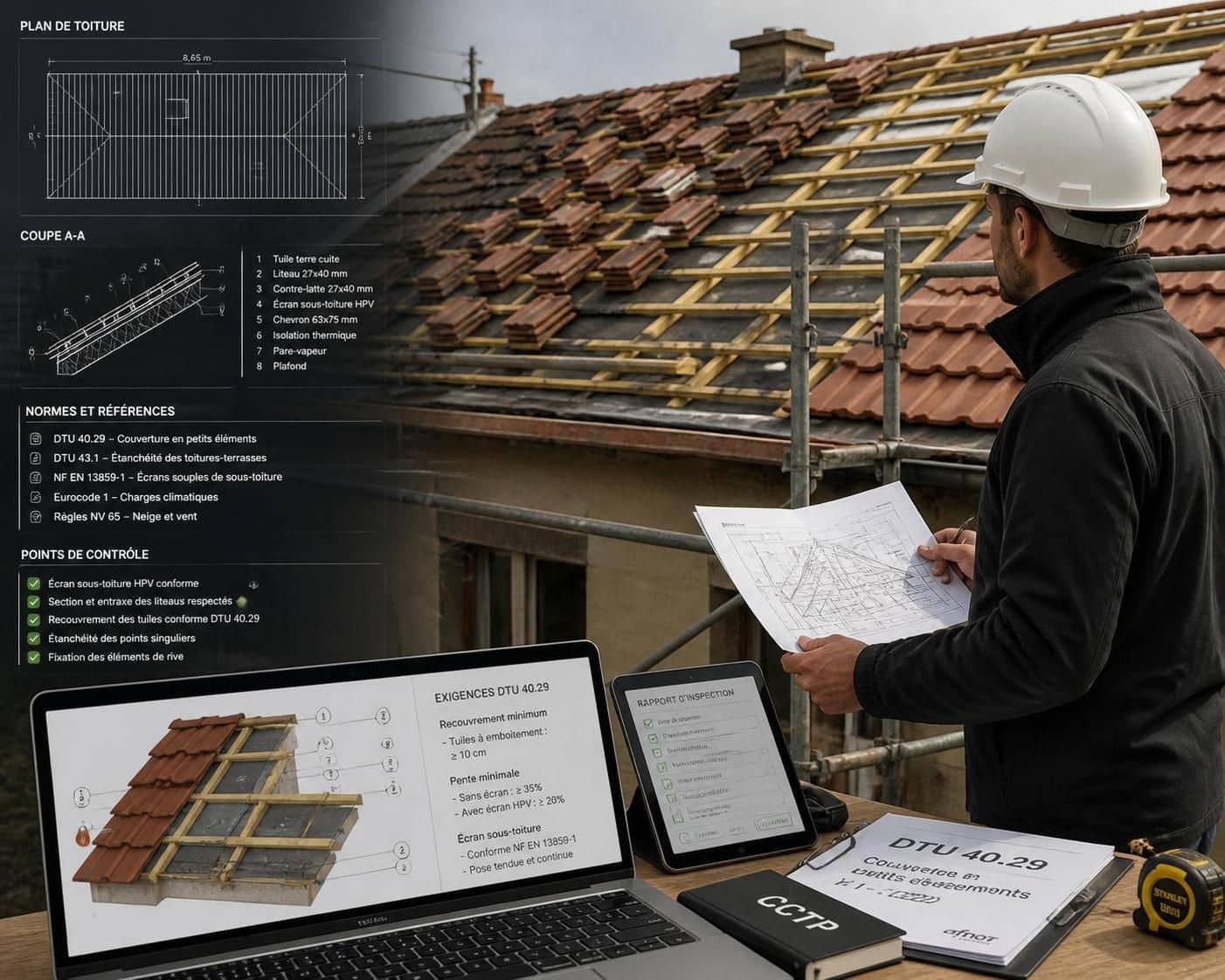 découvrez les règles essentielles du dtu toiture que les particuliers ignorent souvent jusqu'à la réalisation des travaux, pour éviter les mauvaises surprises et garantir la conformité de votre toiture.