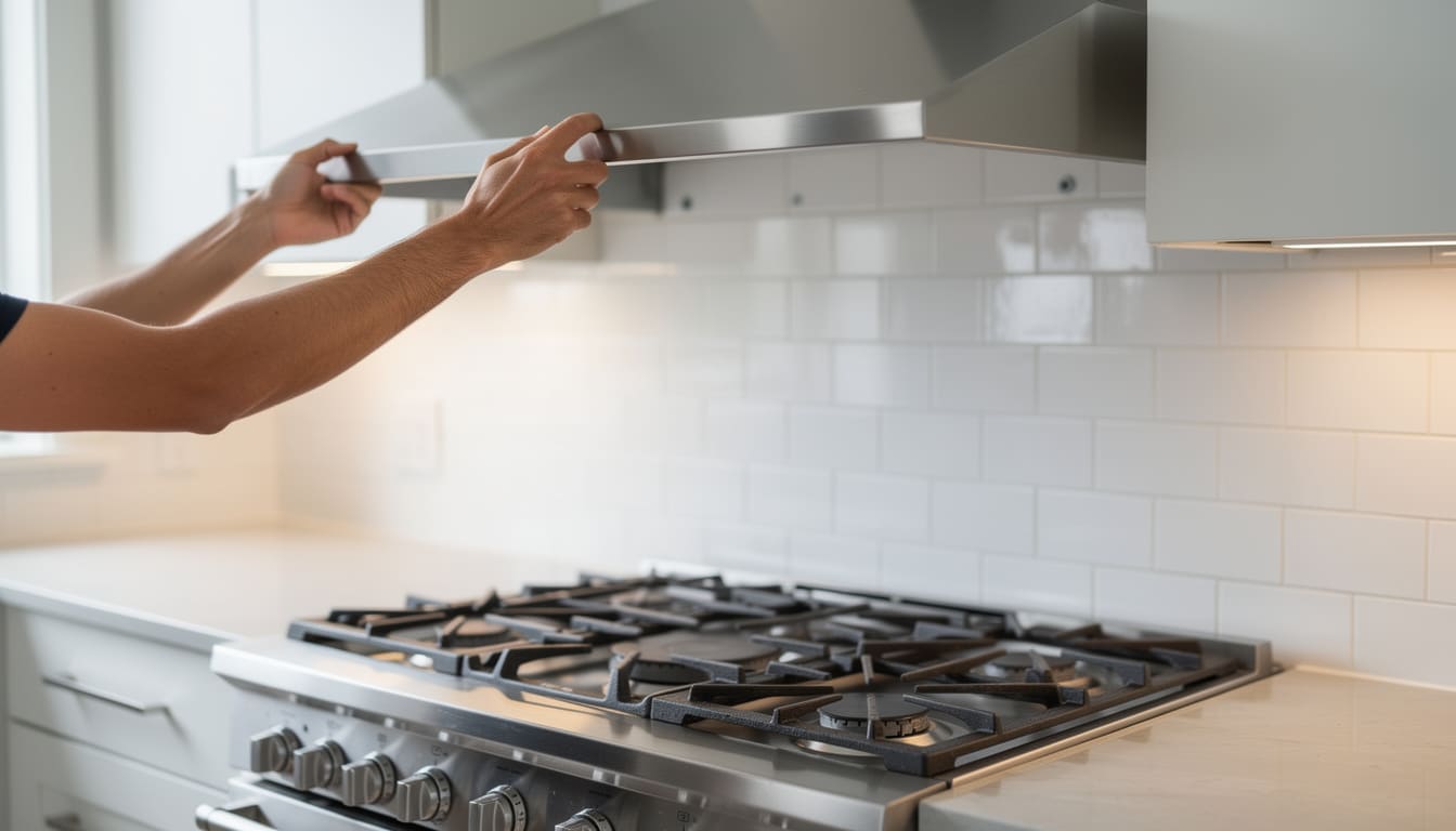 découvrez comment installer facilement une hotte visière au-dessus de votre plan de cuisson pour optimiser l'extraction des vapeurs et garder votre cuisine propre et saine.