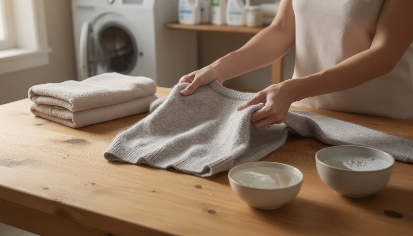 découvrez des astuces efficaces pour récupérer un pull rétréci au lavage et redonner vie à vos vêtements préférés facilement.