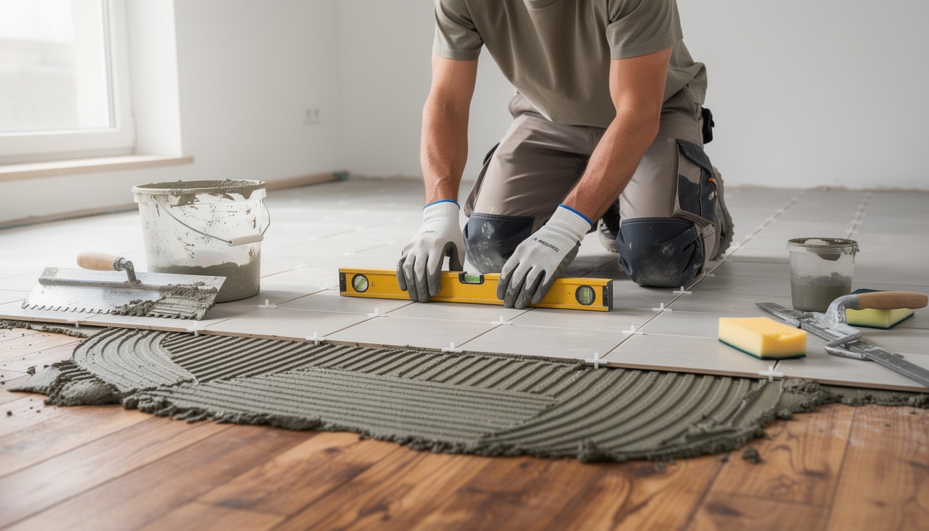 découvrez notre guide pratique pour poser du carrelage sur un sol en bois, avec des astuces simples et efficaces pour réussir votre rénovation facilement.