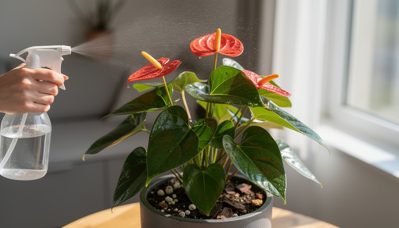 découvrez les conseils d'un fleuriste expert pour prévenir le jaunissement des feuilles de votre anthurium et garder votre plante éclatante de santé.