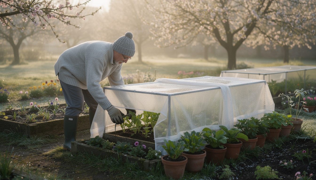découvrez des astuces efficaces pour protéger vos plantes des gelées tardives lors des saints de glace et assurer leur bonne croissance au printemps.