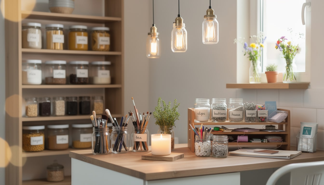 découvrez des façons originales et créatives de réutiliser vos bocaux en verre pour décorer, organiser et réduire vos déchets au quotidien.