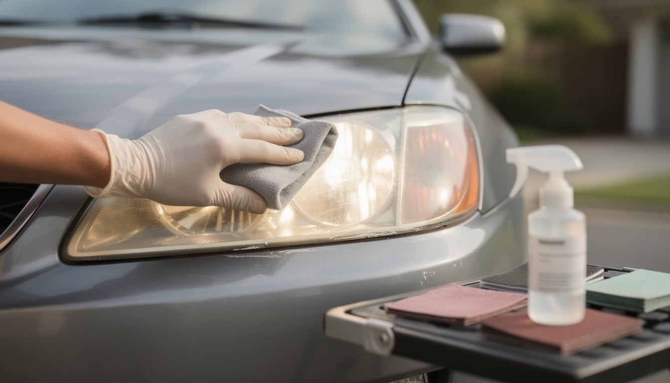 découvrez nos astuces et méthodes efficaces pour redonner brillance et éclat à vos phares de voiture, améliorant ainsi votre sécurité et l'esthétique de votre véhicule.